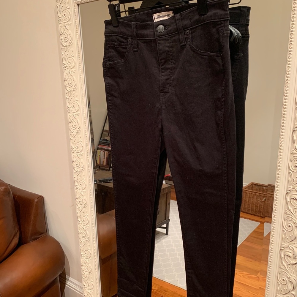 Madewell 10” high rise skinny jeans